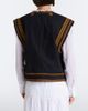 Marant Etoile Marant Etoile Edmee embroidered denim vest - 5