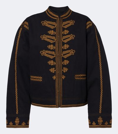 Marant Etoile Marant Etoile Emalia embroidered jacket