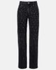 Marant Etoile Marant Etoile Embellished straight jeans - 1