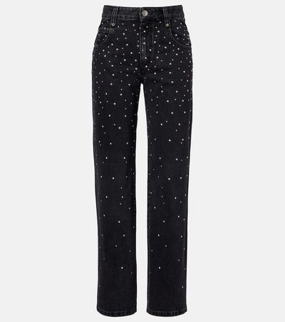 Marant Etoile Marant Etoile Embellished straight jeans