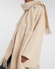Marant Etoile Marant Etoile Faty scarf-detailed wool-blend coat - 4