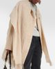 Marant Etoile Marant Etoile Faty scarf-detailed wool-blend coat - 5