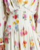 Marant Etoile Marant Etoile Floral pleated satin midi dress - 4