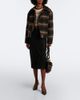 Marant Etoile Marant Etoile Galeane plaid wool-blend jacket - 7