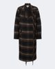 Marant Etoile Marant Etoile Gihan plaid wool-blend coat - 1