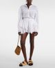 Marant Etoile Marant Etoile Gisele lace-trimmed cotton shorts - 2