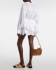 Marant Etoile Marant Etoile Gisele lace-trimmed cotton shorts - 3
