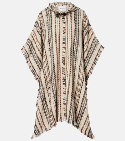 Marant Etoile Marant Etoile Iseline striped poncho