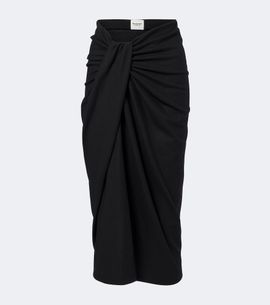 Marant Etoile Marant Etoile Jeldia draped midi skirt