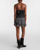 Marant Etoile Marant Etoile Jocadia polka-dot ruffled cotton shorts - 5
