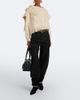 Marant Etoile Marant Etoile Kacie cable-knit wool-blend poncho - 5