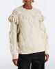 Marant Etoile Marant Etoile Katria cable-knit fringed wool-blend sweater - 5