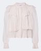 Marant Etoile Marant Etoile Kelmon embroidered ruffled cotton blouse - 1