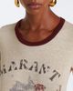 Marant Etoile Marant Etoile Kiliann printed linen T-shirt - 3