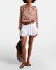 Marant Etoile Marant Etoile Layale ruffled cotton shorts - 2