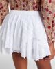 Marant Etoile Marant Etoile Layale ruffled cotton shorts - 4