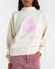 Marant Etoile Marant Etoile Logo cotton-blend fleece sweatshirt - 3