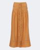 Marant Etoile Marant Etoile Loraine embroidered ruffled cotton maxi skirt - 1
