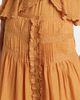Marant Etoile Marant Etoile Loraine embroidered ruffled cotton maxi skirt - 3