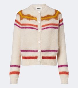 Marant Etoile Marant Etoile Molly mohair and wool-blend cardigan