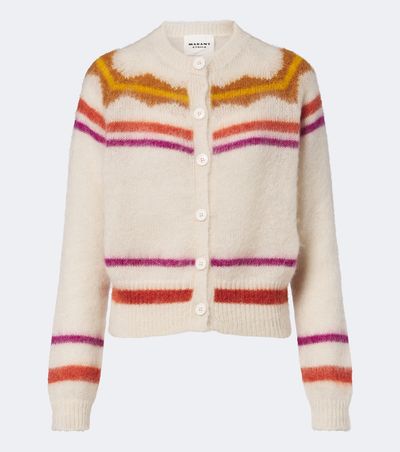 Marant Etoile Marant Etoile Molly mohair and wool-blend cardigan