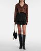 Marant Etoile Marant Etoile Naomi tiered cotton-blend miniskirt - 2