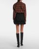 Marant Etoile Marant Etoile Naomi tiered cotton-blend miniskirt - 3