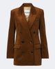 Marant Etoile Marant Etoile Rasma cotton and linen corduroy blazer - 1