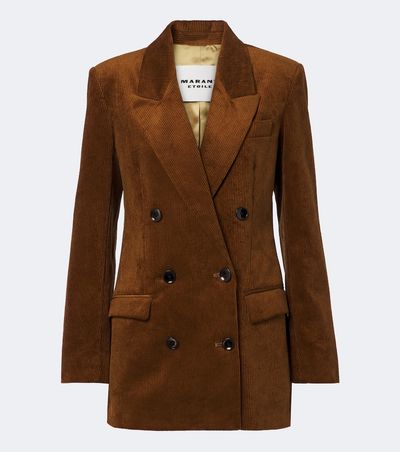Marant Etoile Marant Etoile Rasma cotton and linen corduroy blazer