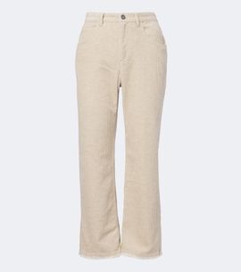 Marant Etoile Marant Etoile Ruthie cotton and linen corduroy flared pants