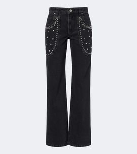 Marant Etoile Marant Etoile Silka studded boot-cut jeans