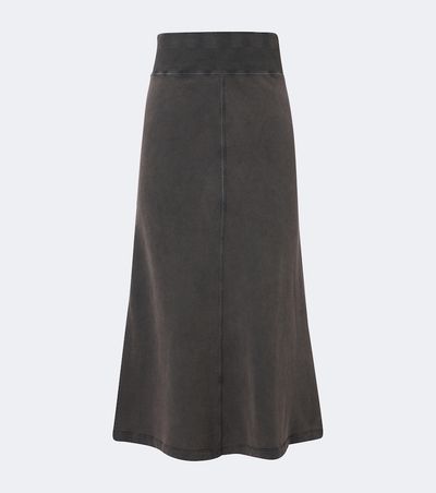 Marant Etoile Marant Etoile Solkia cotton jersey midi skirt