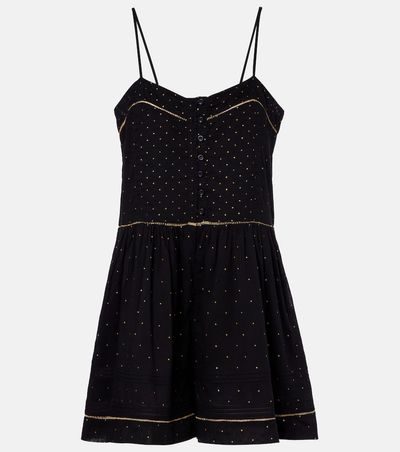 Marant Etoile Marant Etoile Vickie polka-dot cotton romper