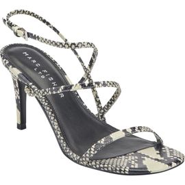 Marc Fisher LTD Marc Fisher LTD Densi Snakeskin Embossed Strappy Sandal