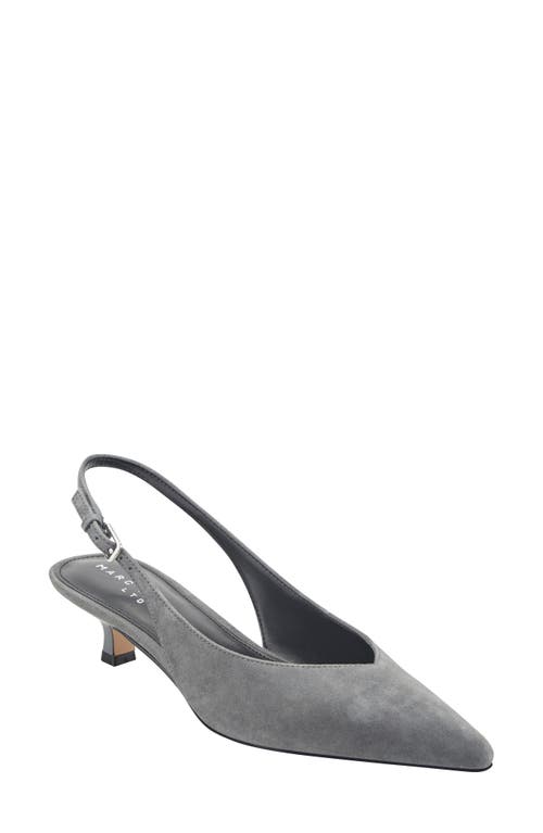 Marc Fisher LTD Marc Fisher LTD Luciey Slingback Pointed Toe Kitten Heel Pump