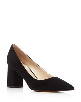 Marc Fisher Ltd. Marc Fisher Ltd. Women's Zala Pointed Toe Block Heel Pumps