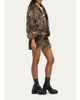 Marc Jacobs Faux Fur Leopard Print Jacket - 2