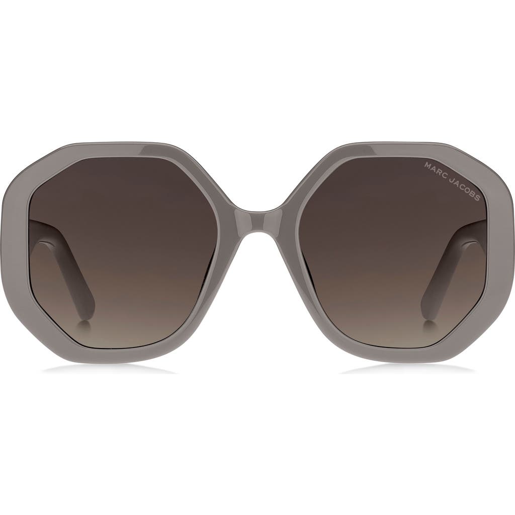 Marc Jacobs Marc Jacobs 53mm Gradient Round Sunglasses