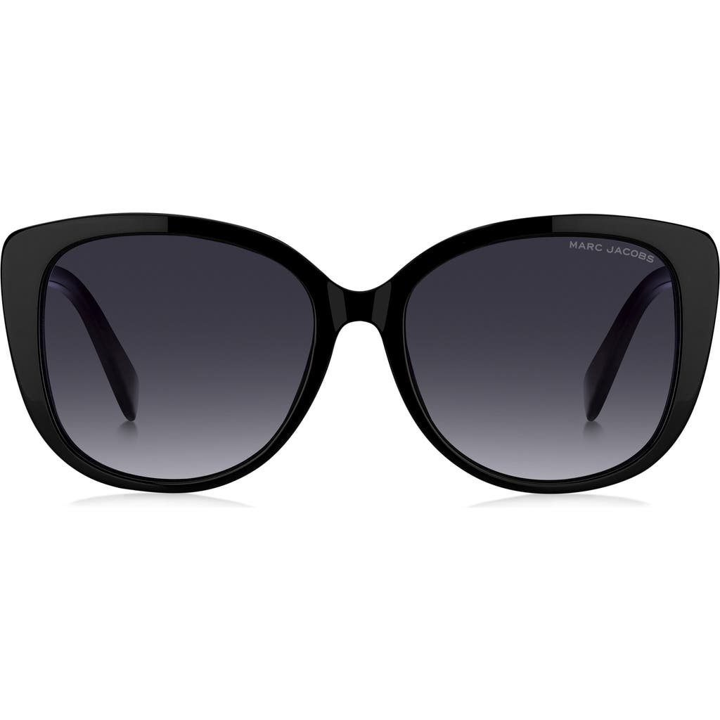 Marc Jacobs Marc Jacobs 57mm Gradient Cat Eye Sunglasses