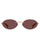 Marc Jacobs Marc Jacobs 57mm Oval Sunglasses - 1