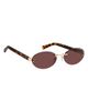 Marc Jacobs Marc Jacobs 57mm Oval Sunglasses - 2