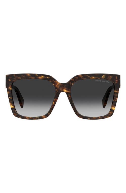 Marc Jacobs Marc Jacobs 57mm Polarized Gradient Square Sunglasses