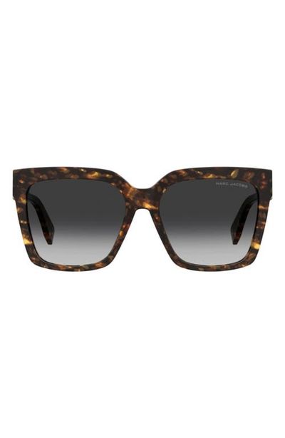 Marc Jacobs Marc Jacobs 57mm Polarized Gradient Square Sunglasses