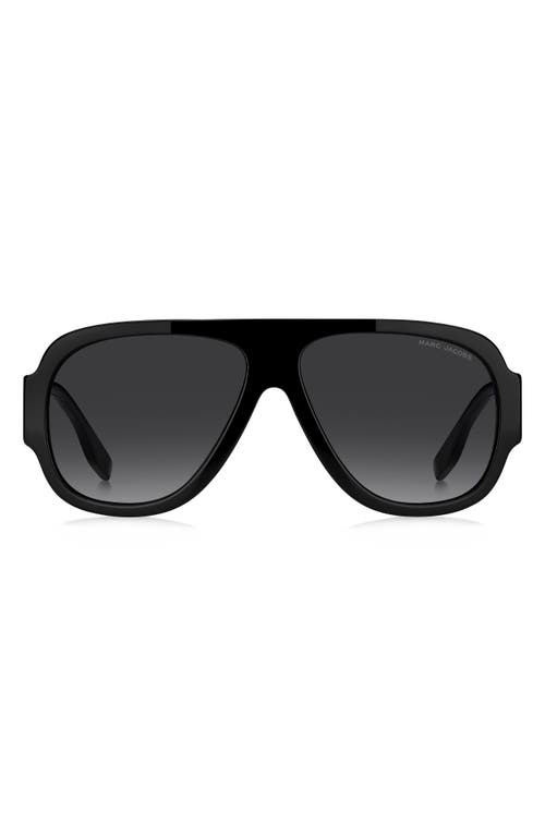 Marc Jacobs Marc Jacobs 59mm Gradient Pilot Sunglasses