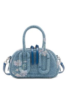 Marc Jacobs Marc Jacobs Babe Mini Denim Top Handle Bag