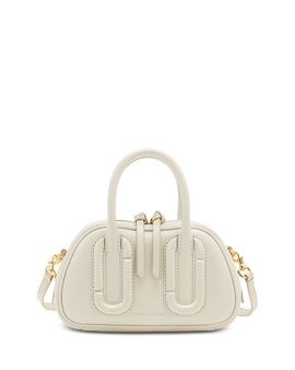 Marc Jacobs Marc Jacobs Babe Mini Leather Top Handle Bag