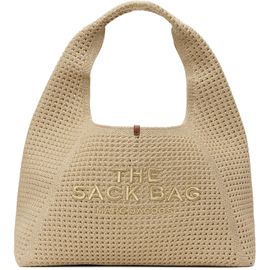 Marc Jacobs Marc Jacobs Beige 'The Crochet Sack' Tote