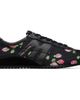 Marc Jacobs Marc Jacobs Black & Pink 'The Vintage Floral 400 Bleecker Runner' Sneakers - 1