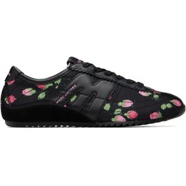 Marc Jacobs Marc Jacobs Black & Pink 'The Vintage Floral 400 Bleecker Runner' Sneakers