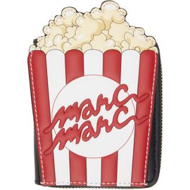 Marc Jacobs Marc Jacobs Black & Red Popcorn Slim Compact Wallet